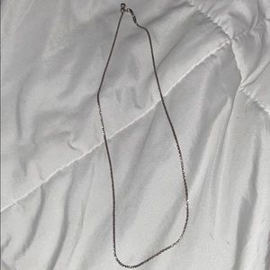 Sterling silver necklace chain